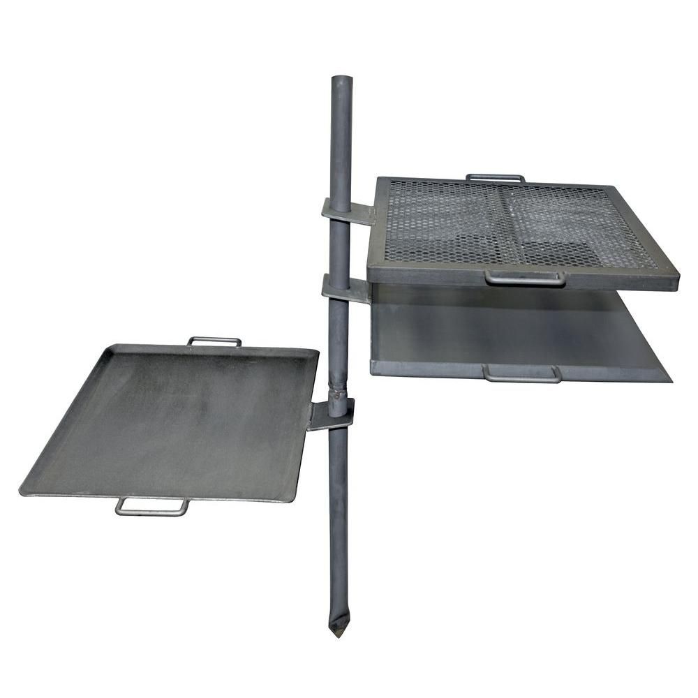 Camp Chef Mountain Man Steel Over Fire Grill and Griddle-MMGRILL - The Home Depot | The Home Depot