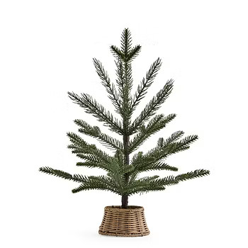 new!North Pole Trading Co. 16in Willow Pot Christmas Tabletop Tree | JCPenney