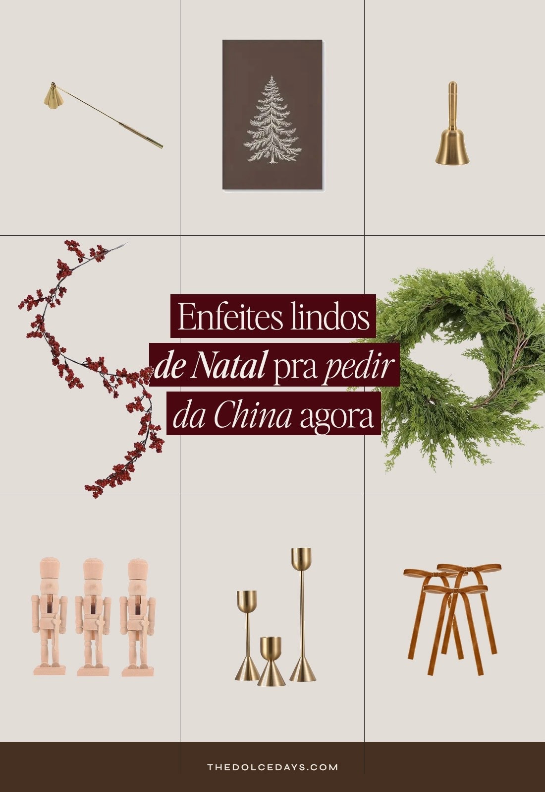 Está aberta a temporada de planejamento pro Natal 2025! Quer decorações elegantes com preço mara? Vem ver essa seleção com achados do AliExpress e Temu! ❤️🎄 #aliexpress #temu #christmasfinds #achadosdeNatal #Natal2025 #LTKholidays


#LTKhome #LTKbrasil