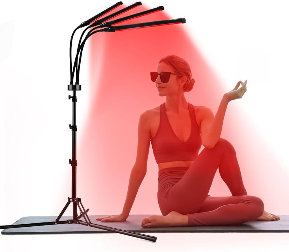 Red Light Therapy for Body with Tripod, 180LEDs Upgrated 3-in-1 Chip Infrared Light Therapy Devic... | Amazon (US)
