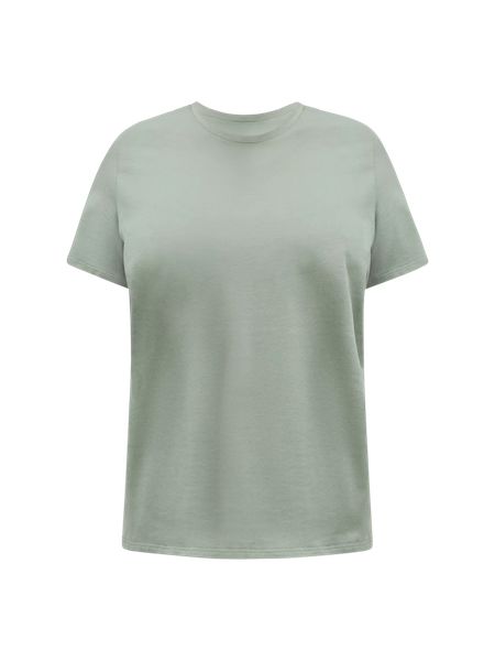 Organic Cotton Straight-Hem Crewneck T-Shirt | Lululemon (US)