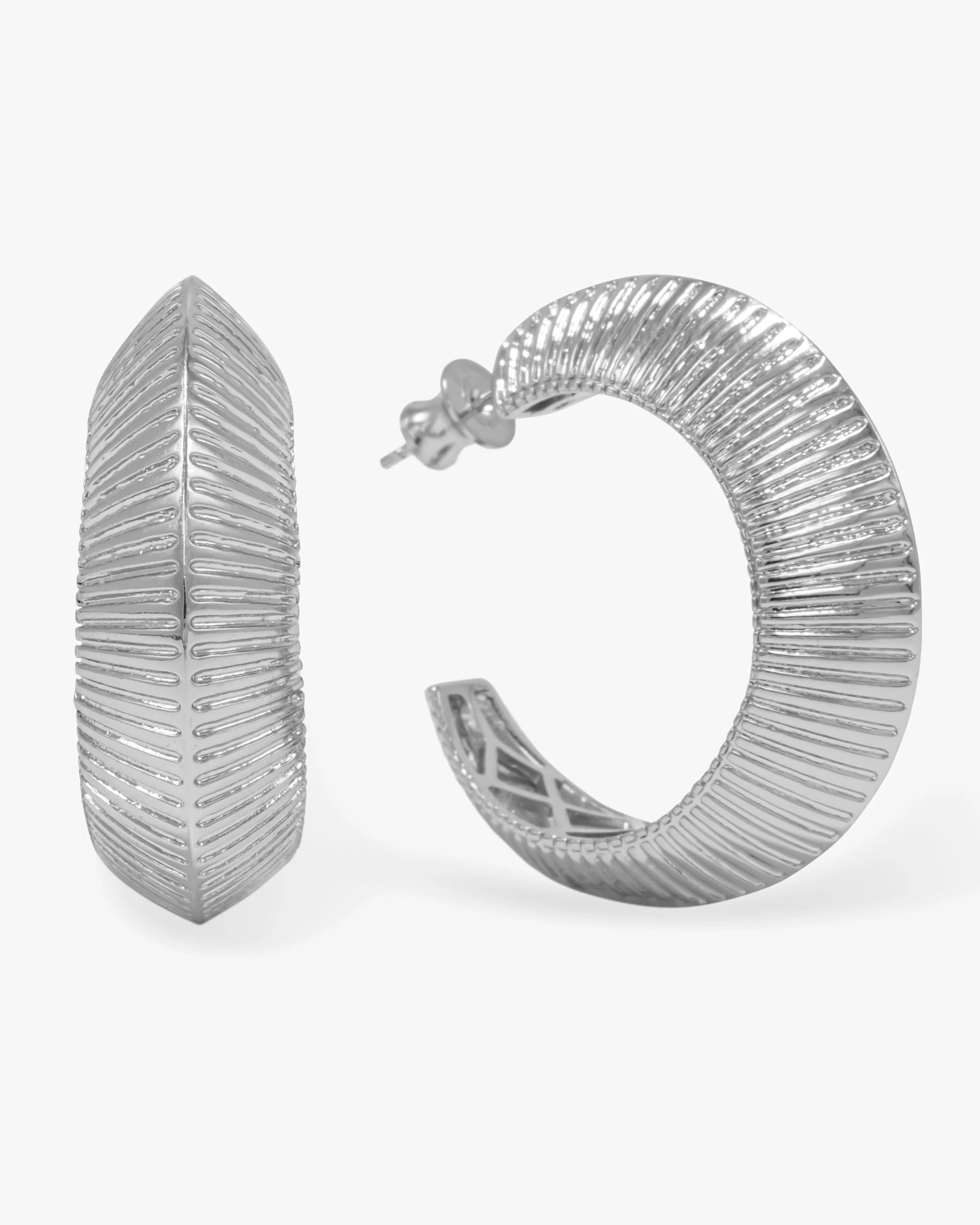 Thick Ass Deco 1.5" Hoops | Melinda Maria