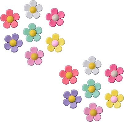 Decwenme Flower Shoe Charms for Girls Women Kids party Favor Gifts | Amazon (US)