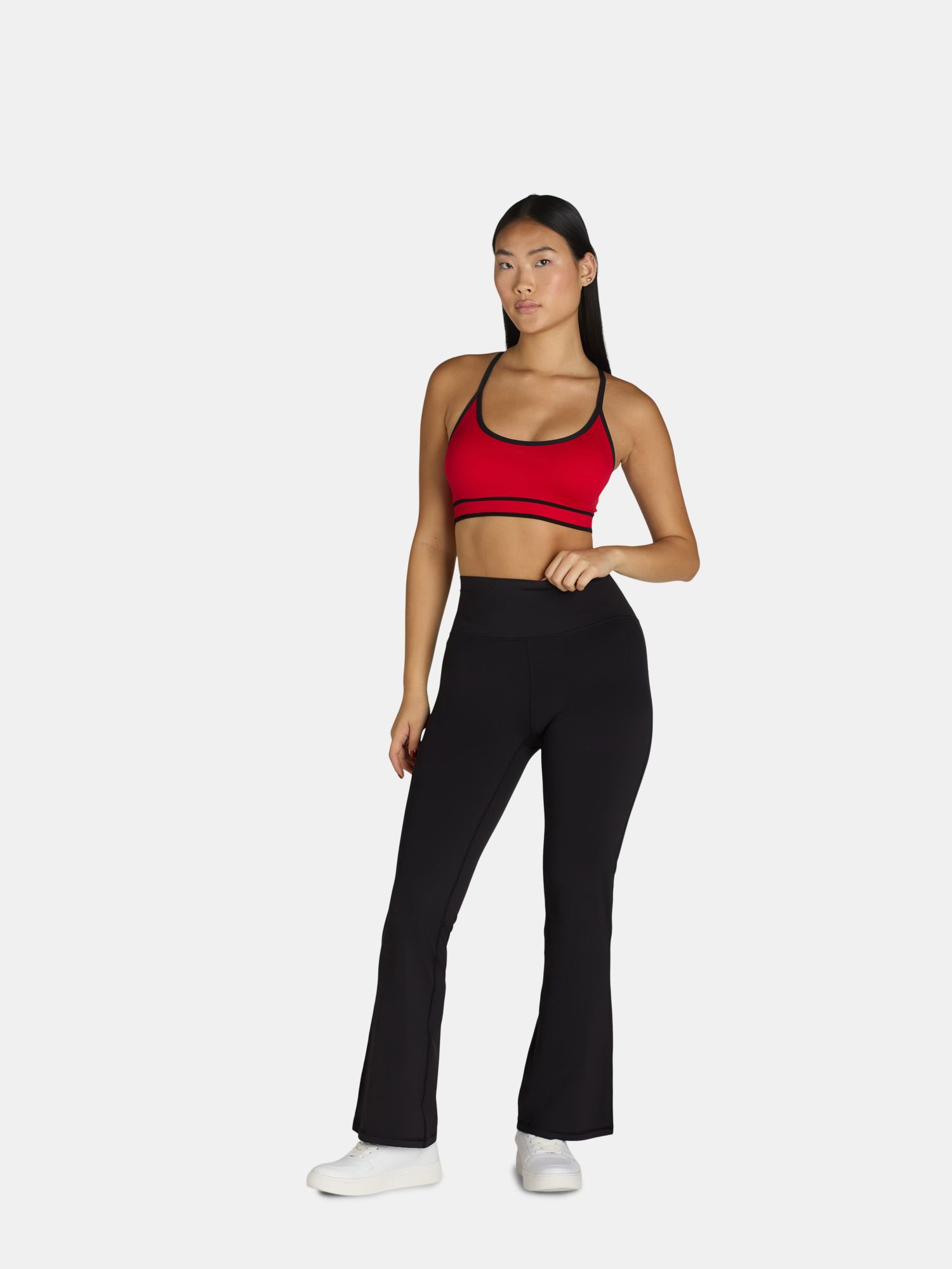 Avia Women's SoftSculpt Flare Leg Yoga Pants, Sizes XS-XXXL | Walmart (US)