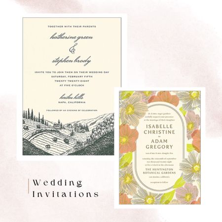 Wedding Invitations & other paper necessities 

#LTKwedding #LTKfindsunder50 #LTKfindsunder100