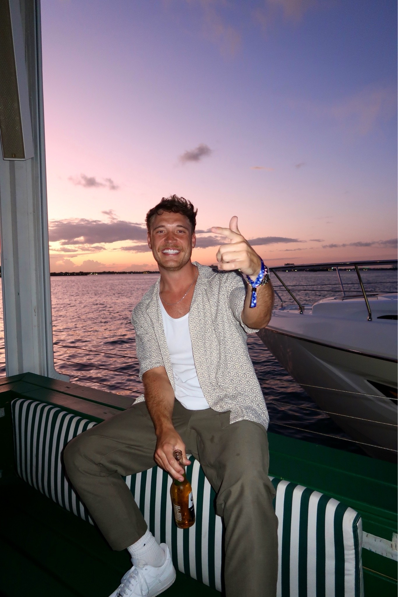 palm tree club Miami at sunset is elite

#LTKMens #LTKgrwm #LTKootd