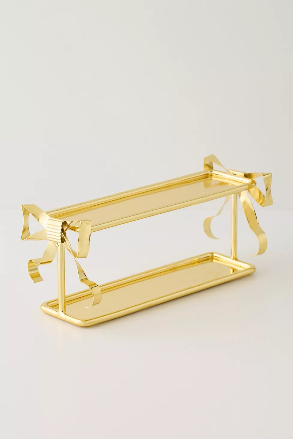 Marina Bow Tiered Metal Storage Rack | Urban Outfitters (US and RoW)