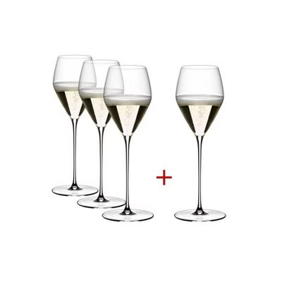 Riedel 11.53 fl oz Veloce Champagne Wine Glasses (Pay 3 Get 4) | Target