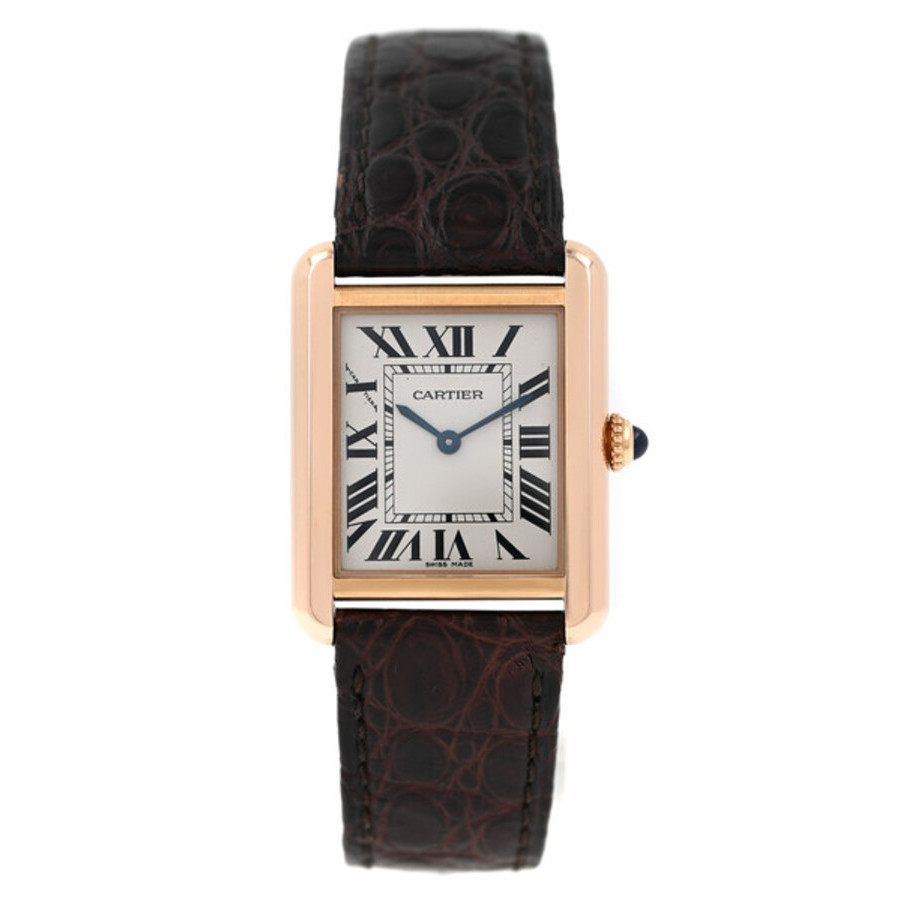Pre-owned Cartier Tank Solo Silver Dial Ladies Watch W5200024 | Jomashop.com & JomaDeals.com