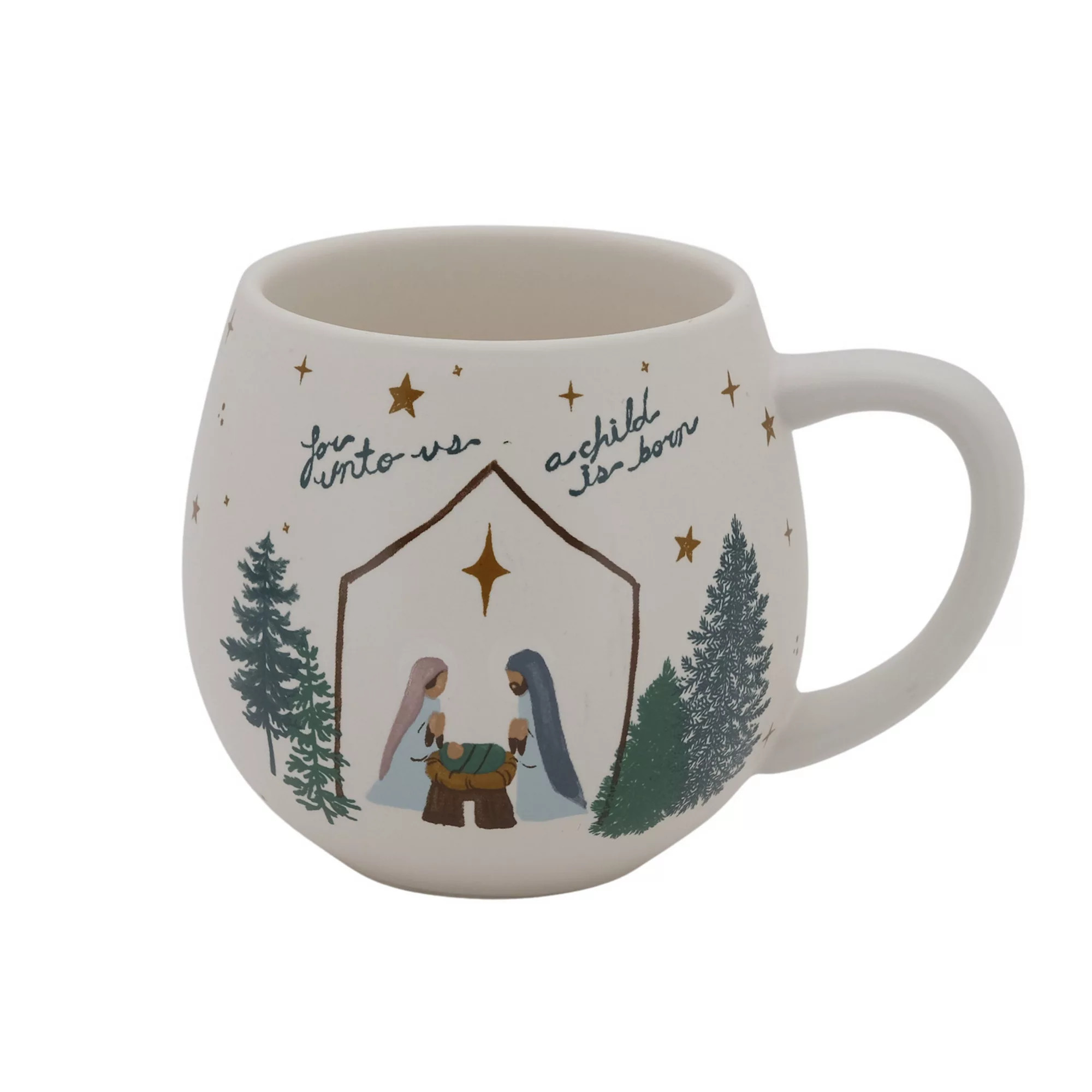 St. Nicholas Square® Babe in a Manger Scene Ceramic Mug | Kohl's