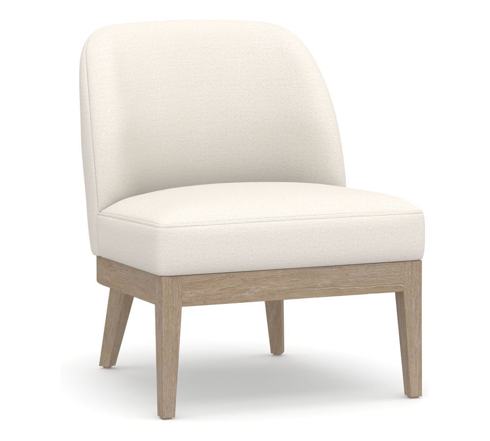 Layton Upholstered Armchair | Pottery Barn (US)