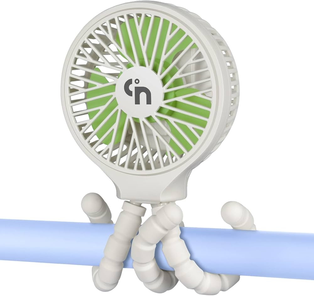 HomeLifairy Stroller Fan Rechargeable Personal Portable Fan Battery Fan Clip On Fan Handheld Car ... | Amazon (US)