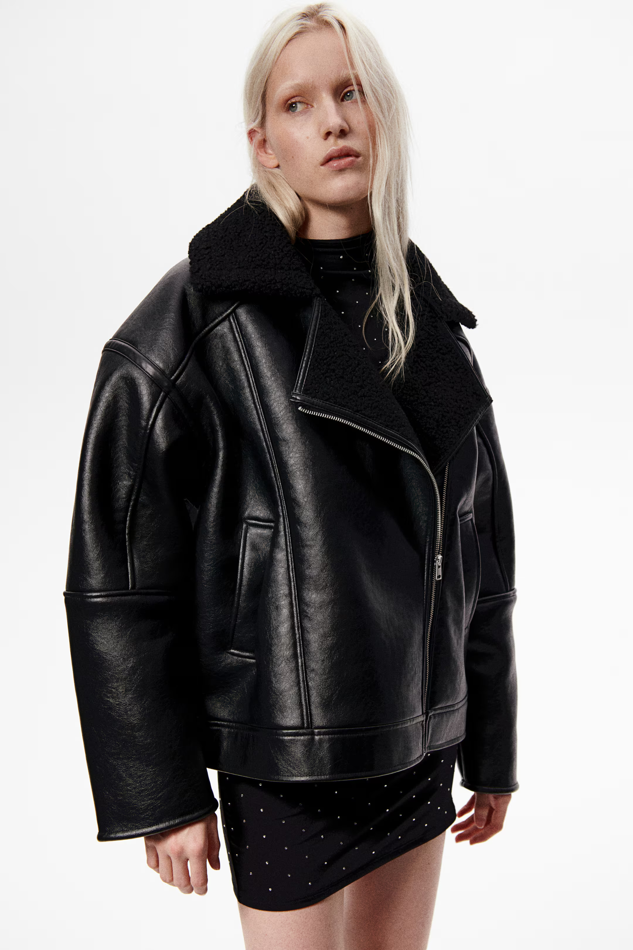 Double-Faced Biker Jacket | H&M (US + CA)