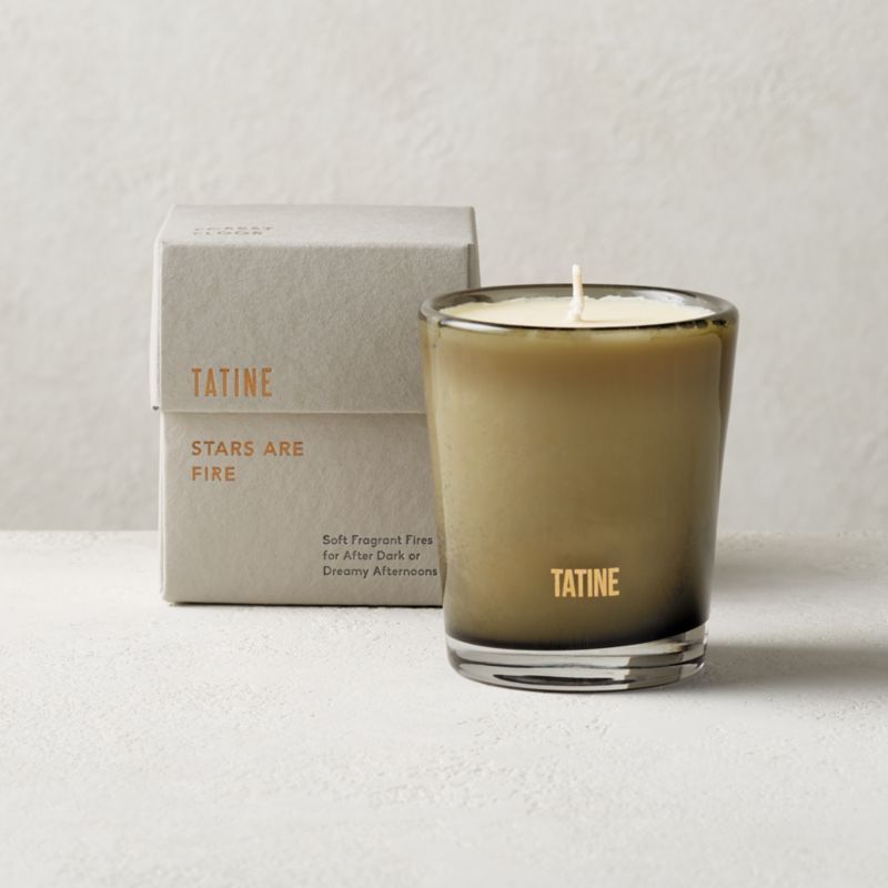 Tatine Forest Floor Glass Candle + Reviews | CB2 | CB2