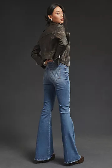 MOTHER The Super Cruiser Flare Jeans | Anthropologie (US)