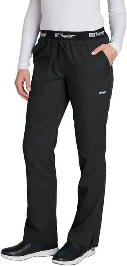 Grey's Anatomy Active 3 Pocket Pant for Women – Modern Fit Medical Scrub Pant | Amazon (US)