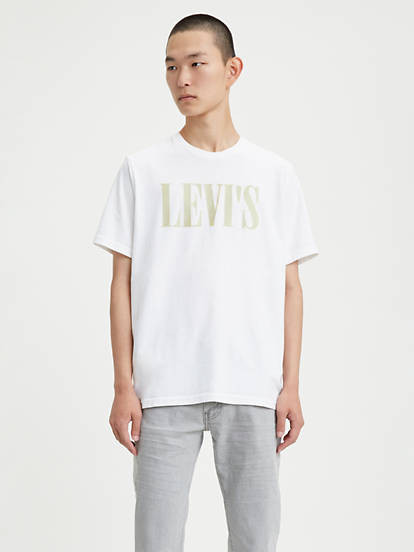 Levi's® Serif Logo Relaxed Graphic Tee Shirt | Levi's (CA)