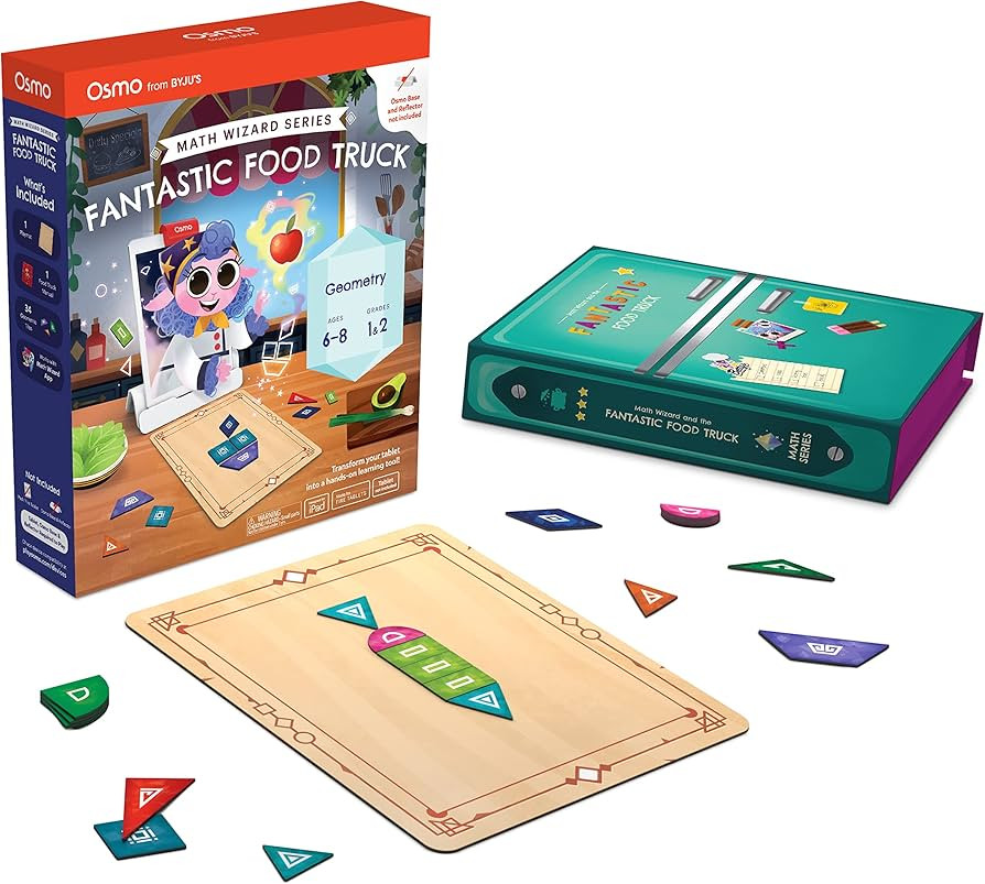 Osmo - Math Wizard and The Fantastic Food Truck Co. Games iPad & Fire Tablet -Ages 6-8/Grades 1-2... | Amazon (US)