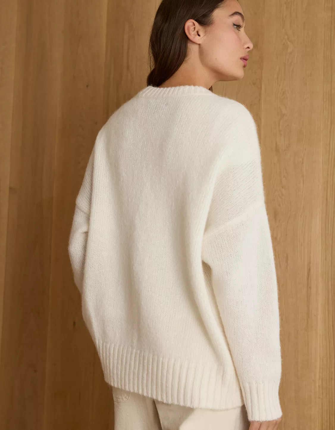 AE77 Mohair Boyfriend Sweater | American Eagle Outfitters (US & CA)