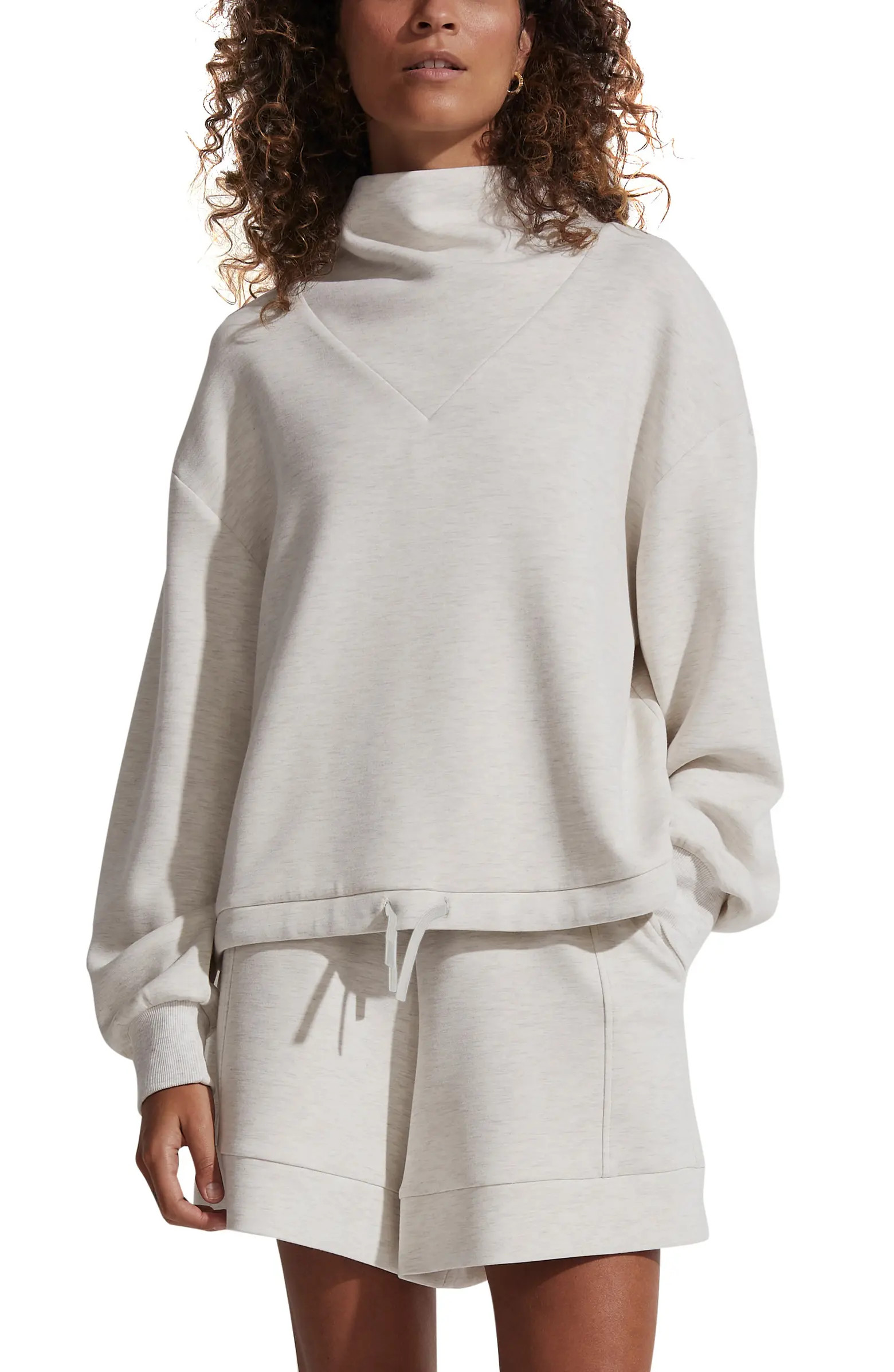 Varley Betsy Funnel Neck Sweatshirt | Nordstrom | Nordstrom