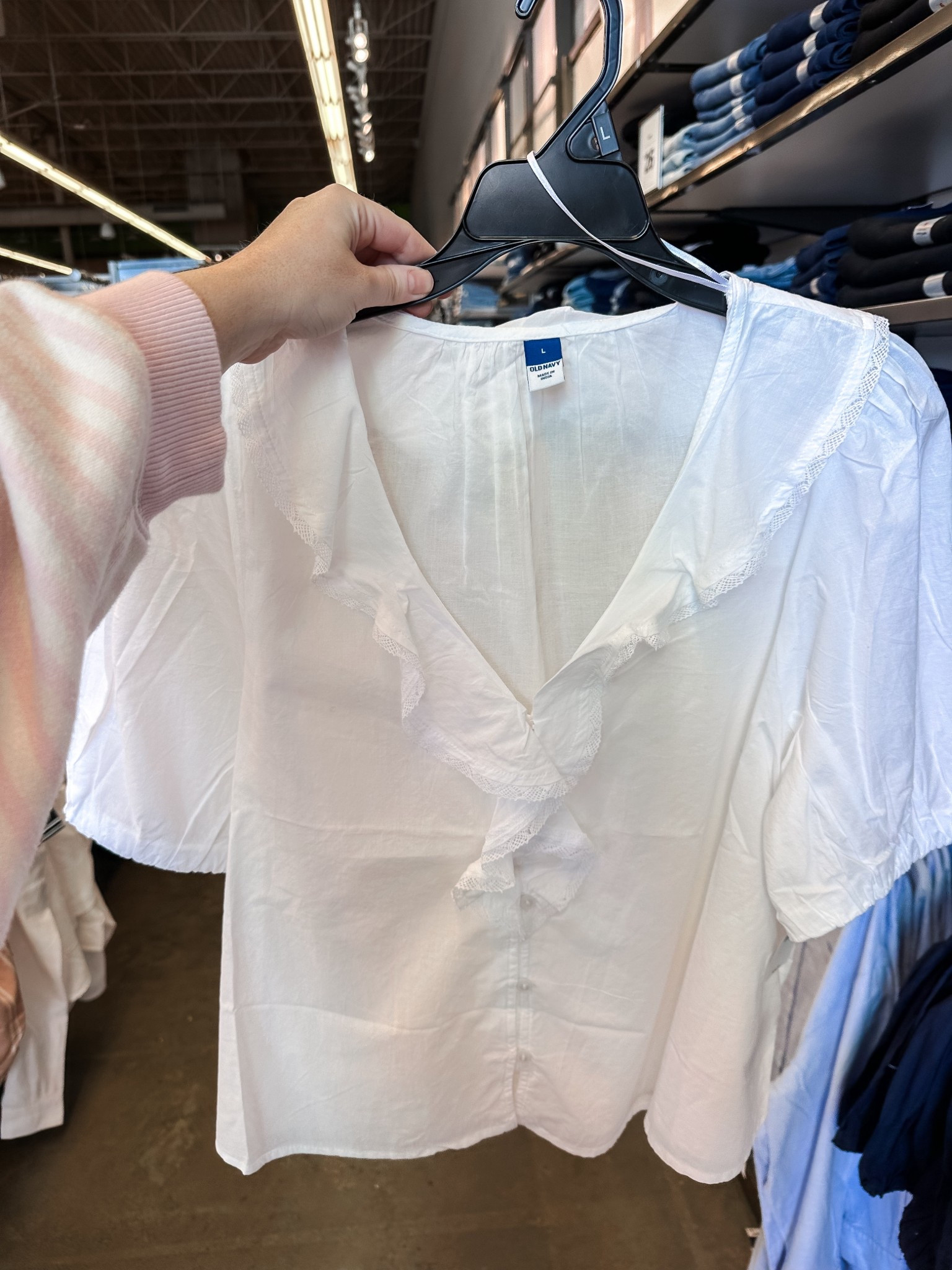 Doen lookalike top at Old Navy! I purchased in store for $20! There’s multiple color options! 

#LTKootd #LTKMidsize #LTKSeasonal