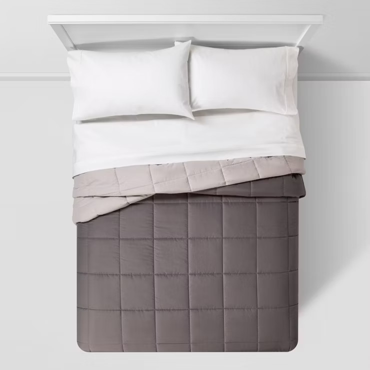 Reversible Microfiber Solid Comforter - Room Essentials™ | Target