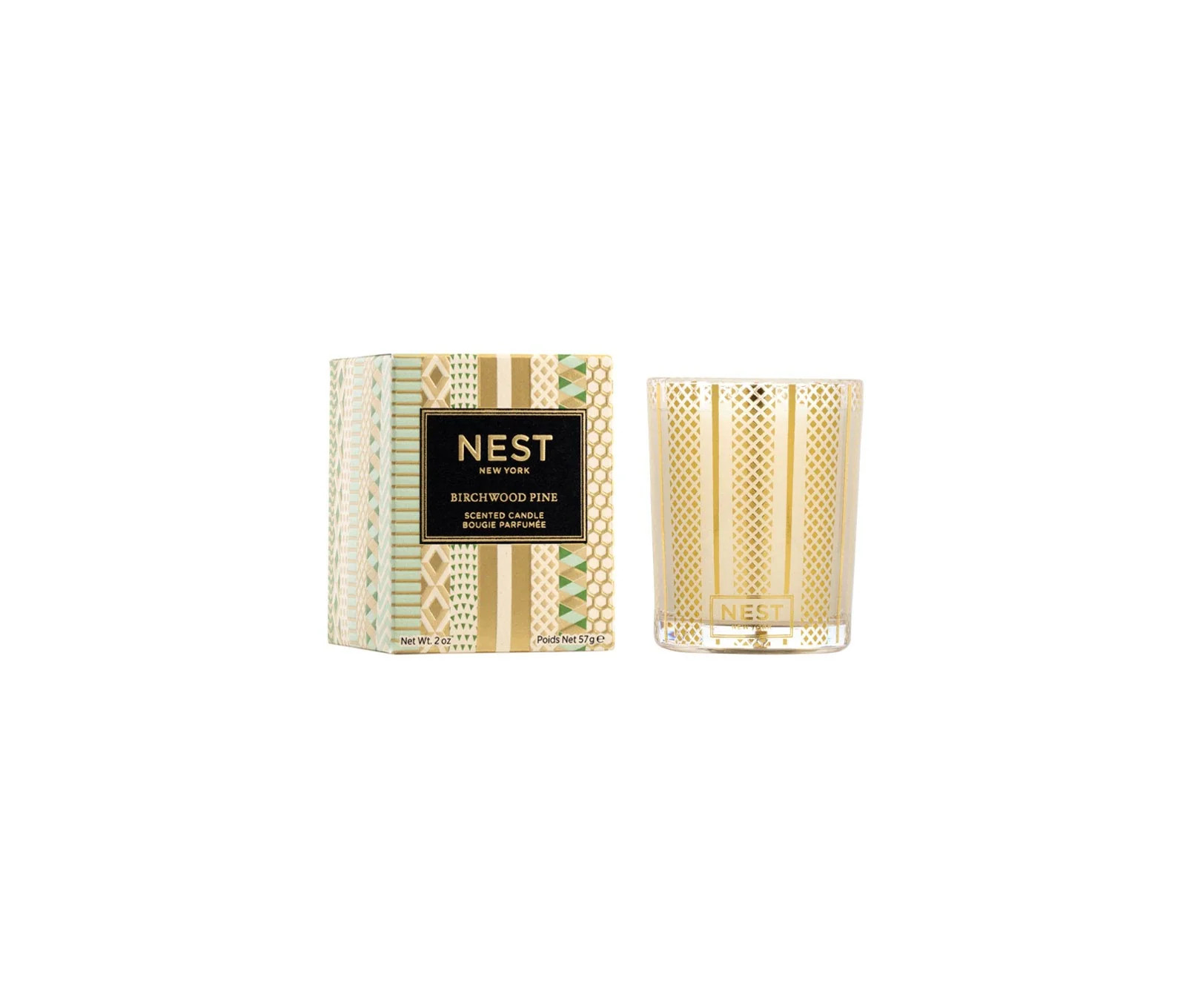 Birchwood Pine Votive Candle | NEST Fragrances