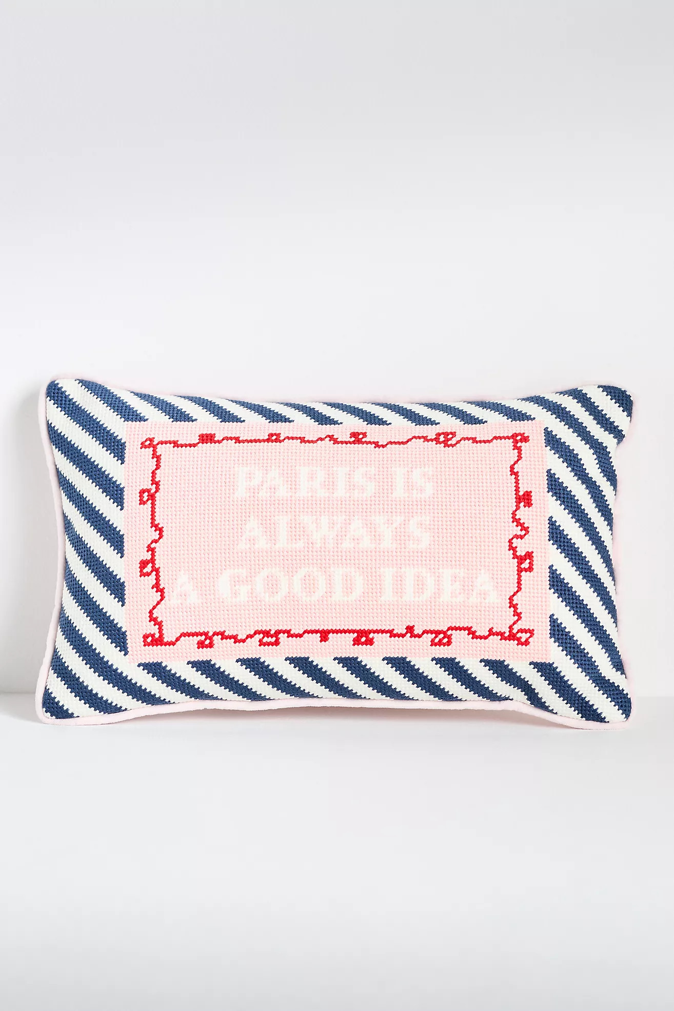 Furbish Studio Petite Needlepoint Pillow | Anthropologie (US)