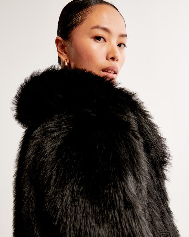 Faux Fur Coat | Abercrombie & Fitch (UK)