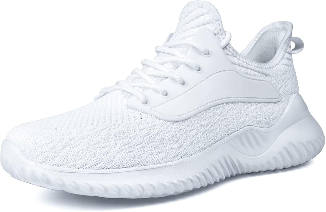 Akk Womens Athletic Walking Shoes - Slip On Memory Foam Lightweight Work Casual Tennis Running Sh... | Amazon (US)