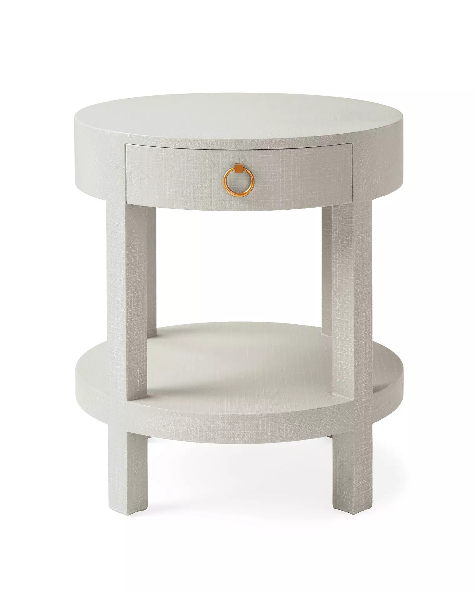 Driftway Side Table - Dove | Serena and Lily