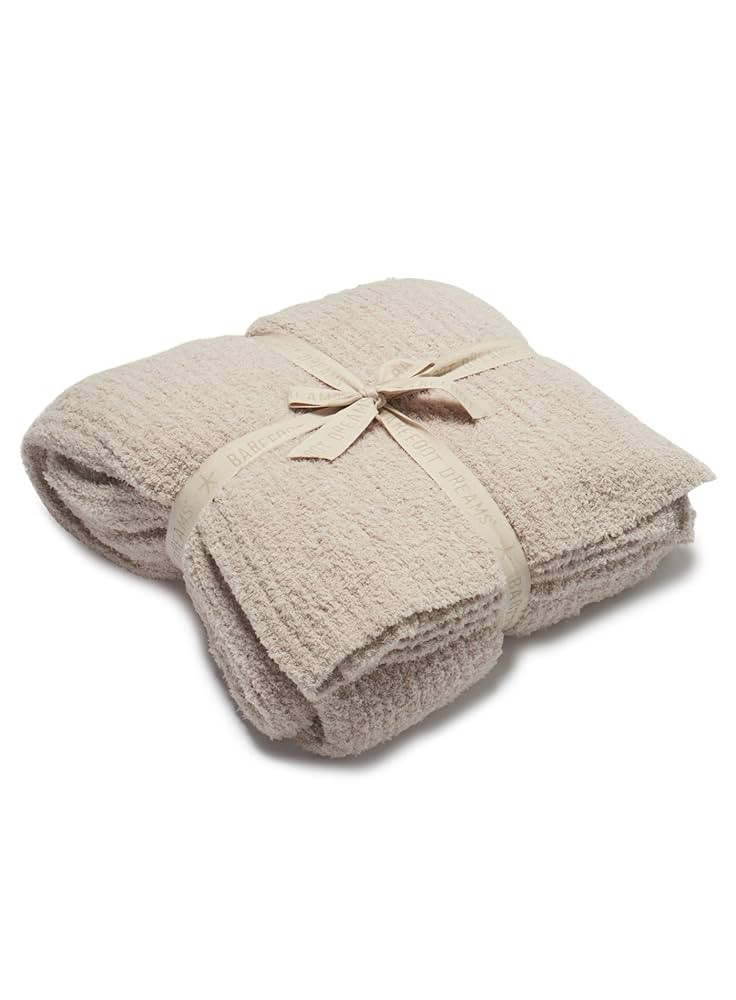 Barefoot Dreams CozyChic Ribbed Bed Blanket King Stone | Amazon (US)