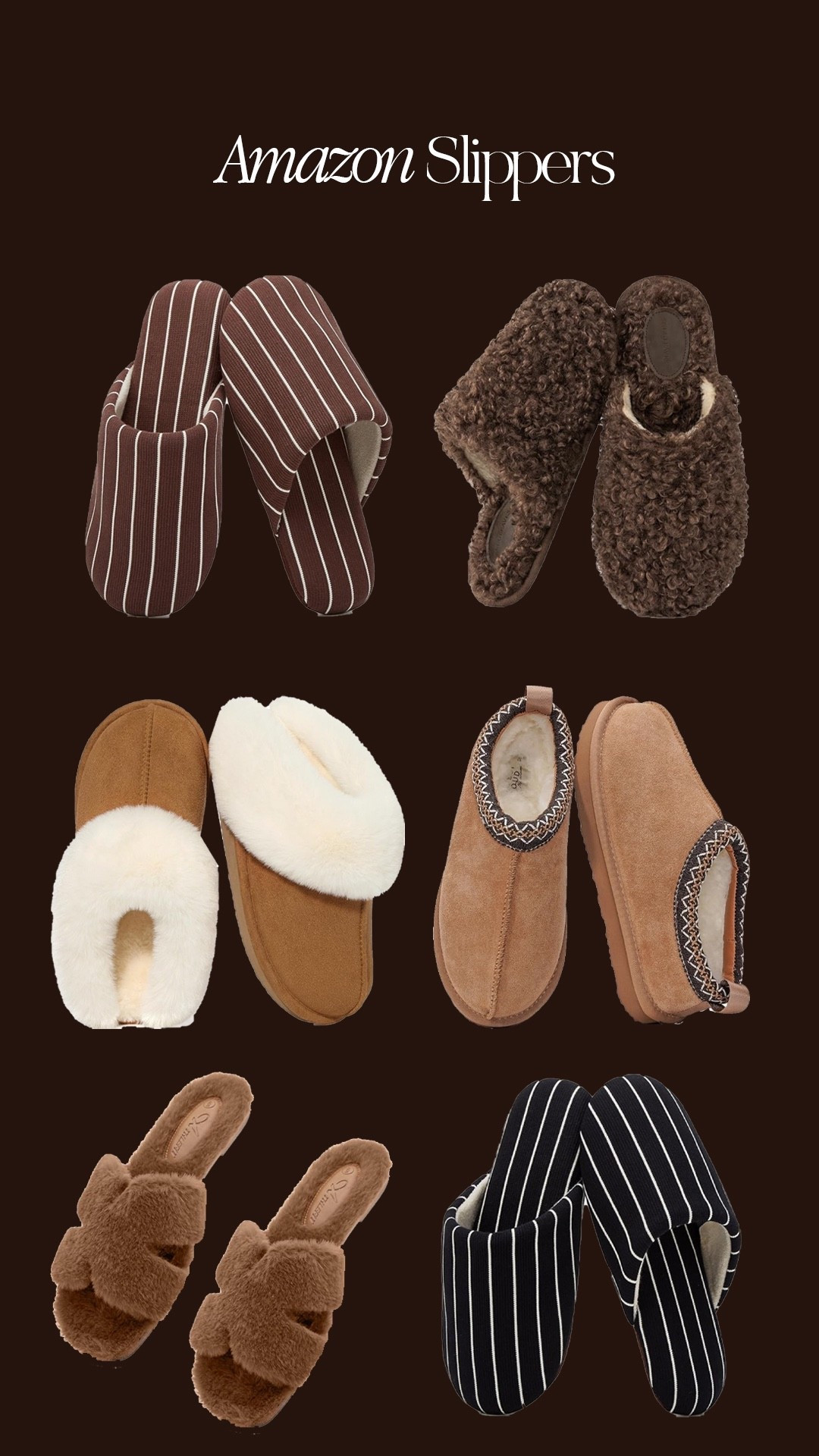 Slippers I ❤️ from Amazon