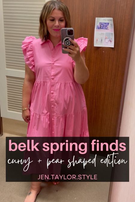 Spring dresses and the cutest matching set at Belk! If you need a wedding guest dress, vacation dress, or any event dress, these are fabulous. Couldn’t resist the Free People mix dress, it’s pricey but beautiful. 😍 Dress 1 & 2 - size XL, dress 3 - L, set - pants XXL, top XL, dress 4 - XL
4/8

#LTKplussize #LTKfindsunder50 #LTKstyletip