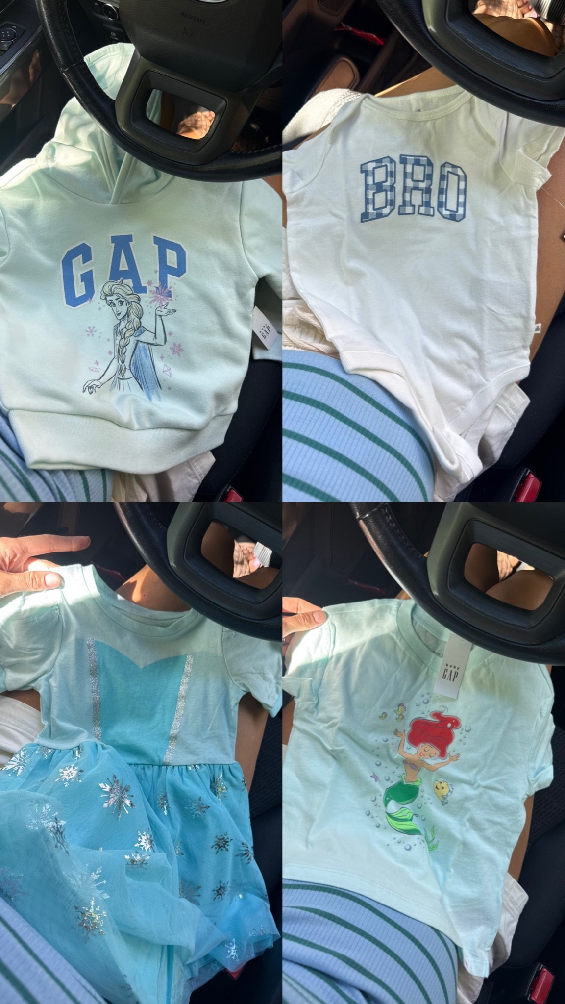 My baby gap finds! So many good deals and the cutest Disney pieces 😍