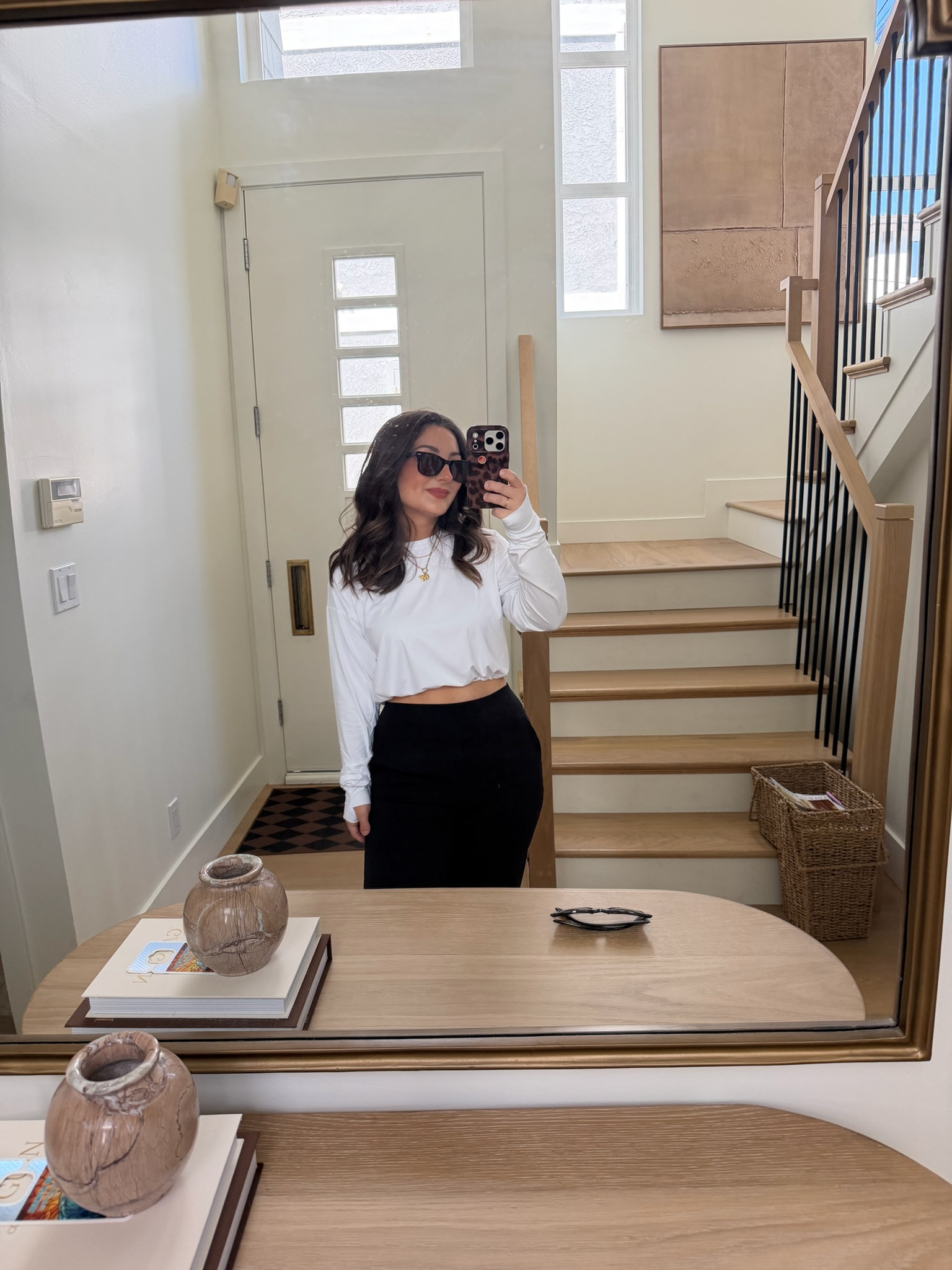 Love this outfit for walks or errands! Comfortable enough to wear at home too! 

Size medium 27.5 inseam in pants and small in top 

(5'0" 140lbs)
Petite friendly

#LTKootd #LTKActive #LTKPetite