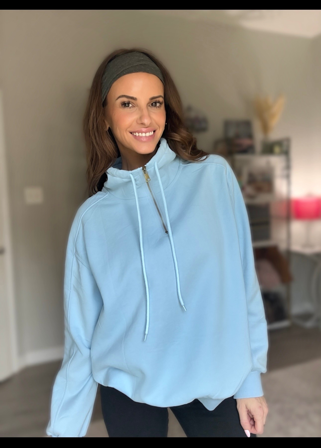 Super cute half zip up sweatshirt from Amazon. Fits slightly oversized. I’m wearing a size small. Very cozy and comfy

#LTKootd #LTKSeasonal #LTKPetite
