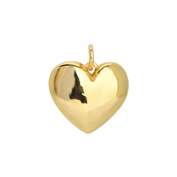 Baby Puffy Heart Charm | Goldbug Collection