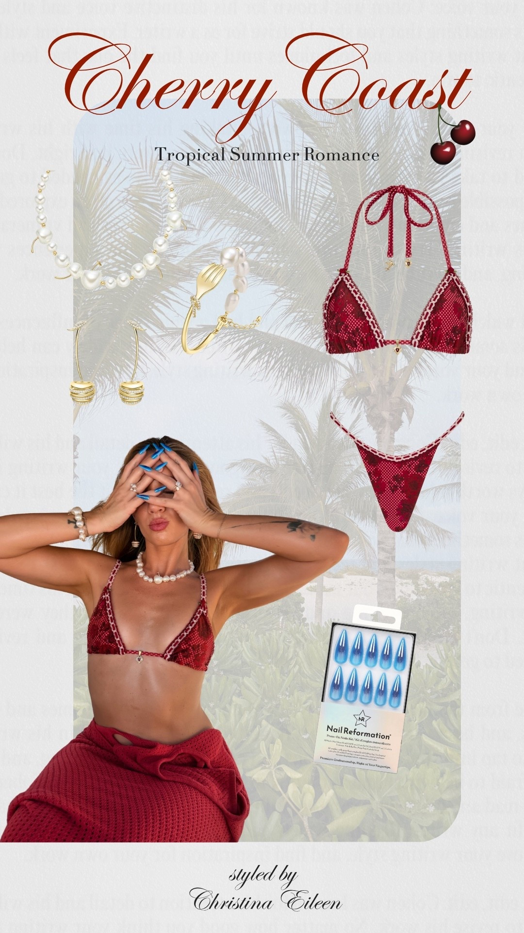 Cherry red for the summer 🍒

#LTKootd #LTKSwim #LTKPetite