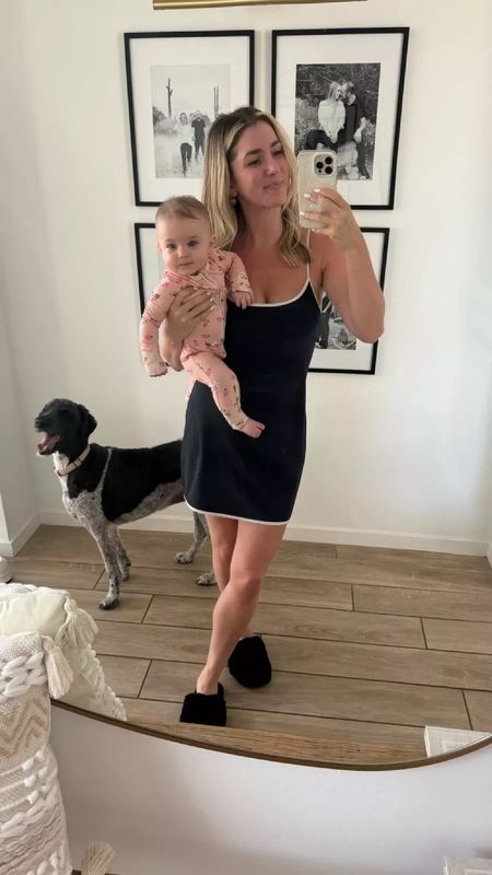 Love this dress for summer! The white detailing makes it so unique. Get it 25% off now! 

Abercrombie 
Athletic dress
Baby outfit

#LTKSaleAlert #LTKStyleTip #LTKFitness