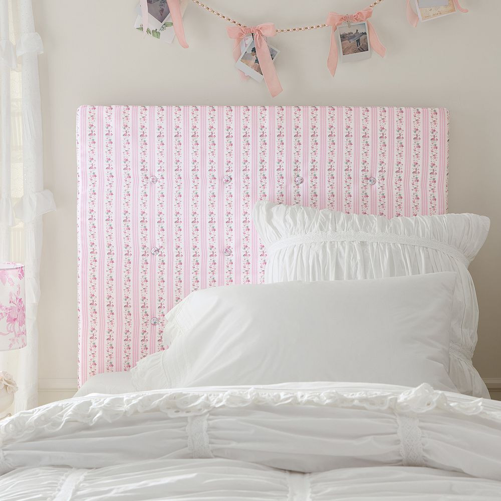 LoveShackFancy Tufted Smart™ Wall Mounted Headboard | Pottery Barn Teen