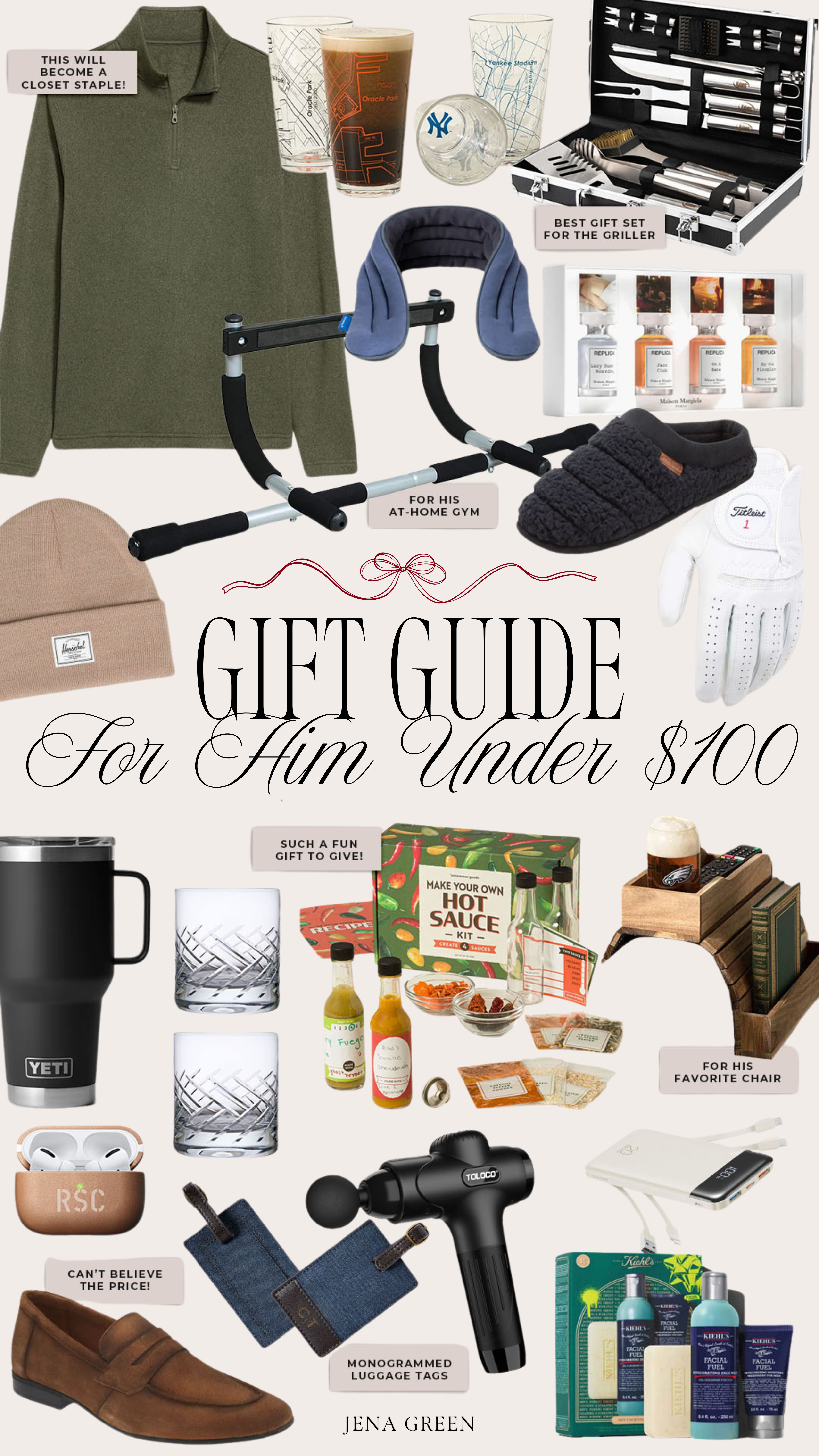 Gifts for Him Under $100 | Mens Gift Guide | Gift Ideas for Him  | Christmas gift ideas for him | Gifts the guts will love | Trending holiday gift ideas 

 

#LTKGiftGuide #LTKMens #LTKHoliday