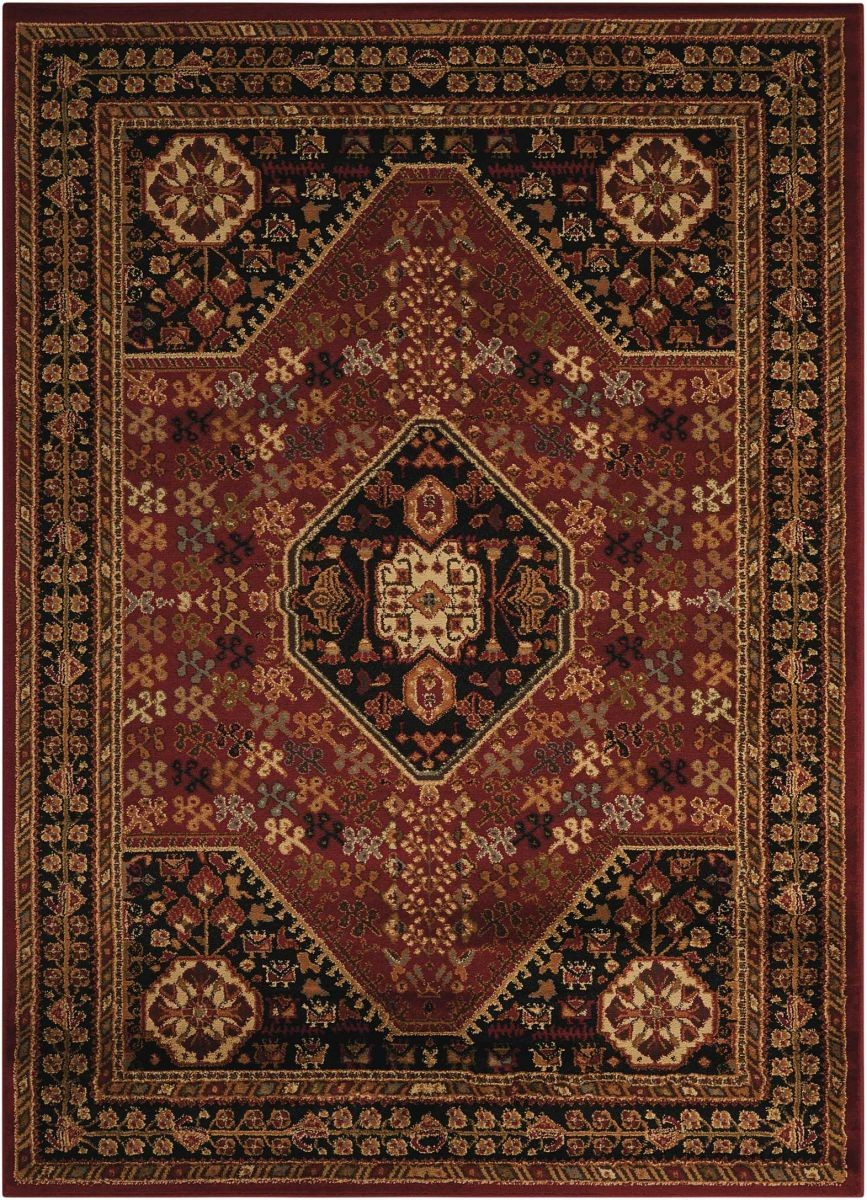 Red PAR21 7' 10" x 10' 6" Area Rug | Rugs USA