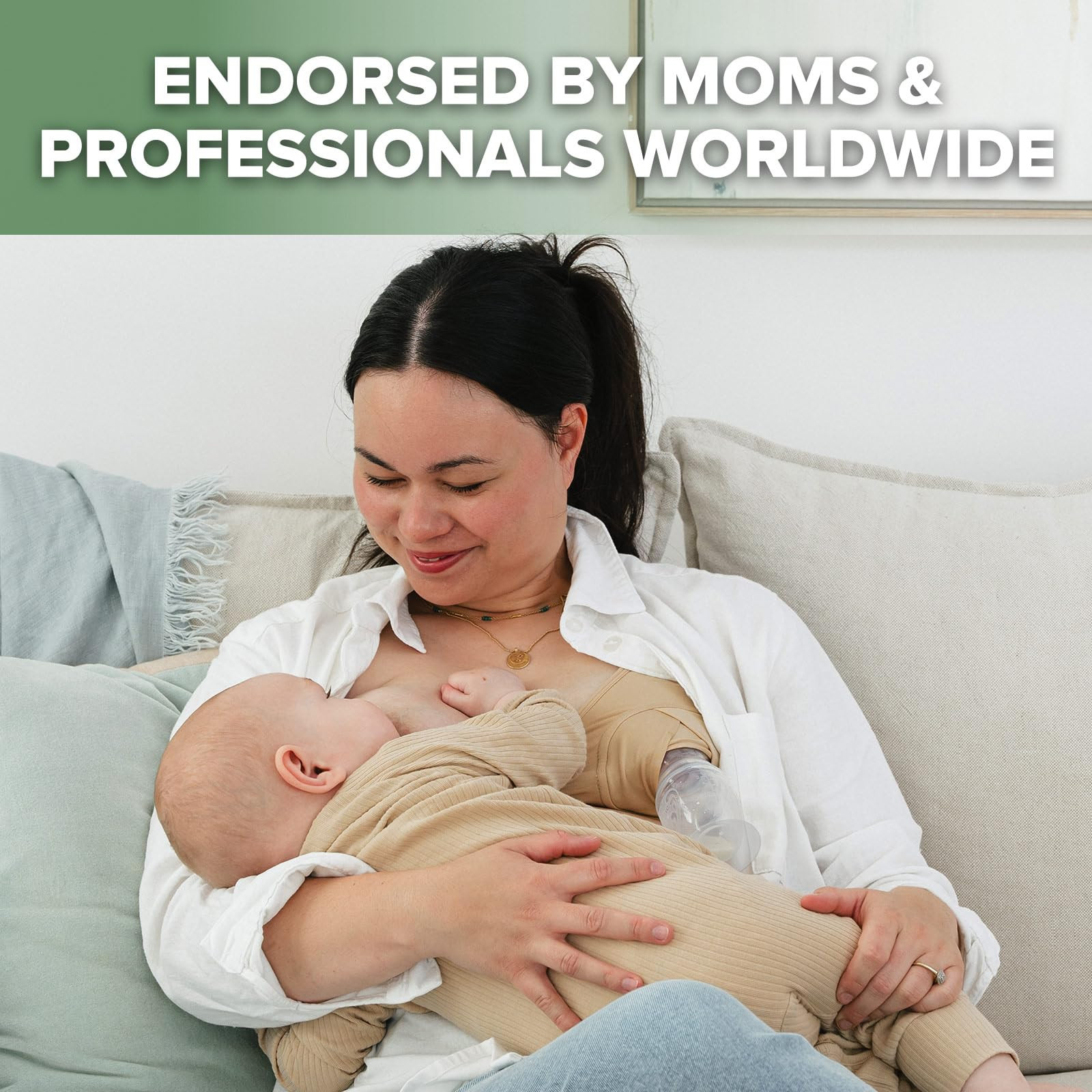 Haakaa Manual Breast Pump with Base 4 Fl Oz/100ml+Lid | Amazon (US)