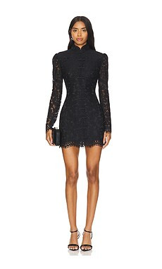 SAU LEE Raine Dress in Black from Revolve.com | Revolve Clothing (Global)