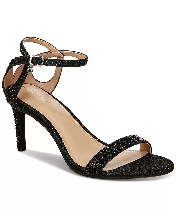 Thalia Sodi Women's Demi Strappy Mid-Heel Dress Sandals - Macy's | Macy's