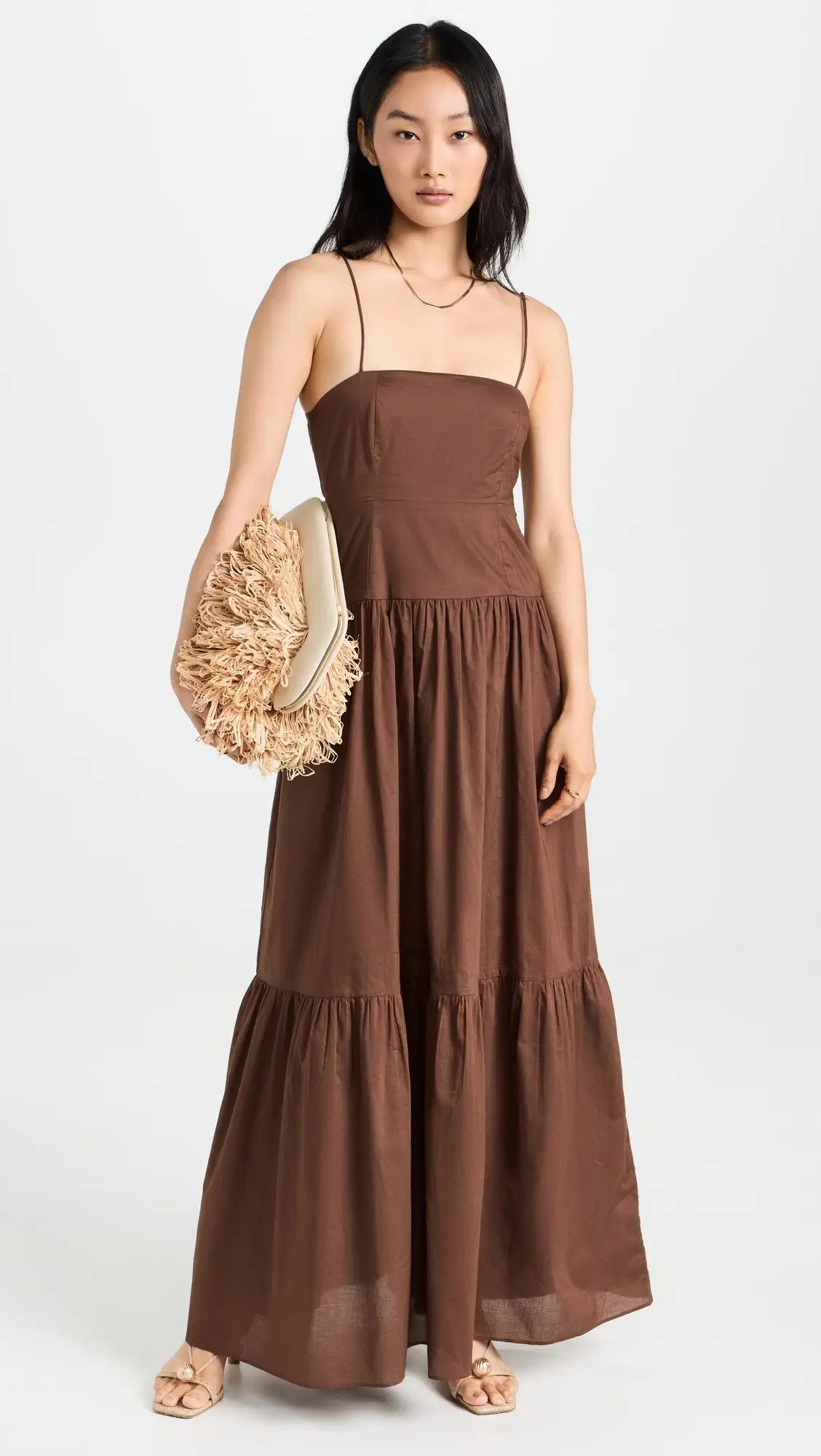 Playa Lucila Square Neck Maxi | Shopbop | Shopbop