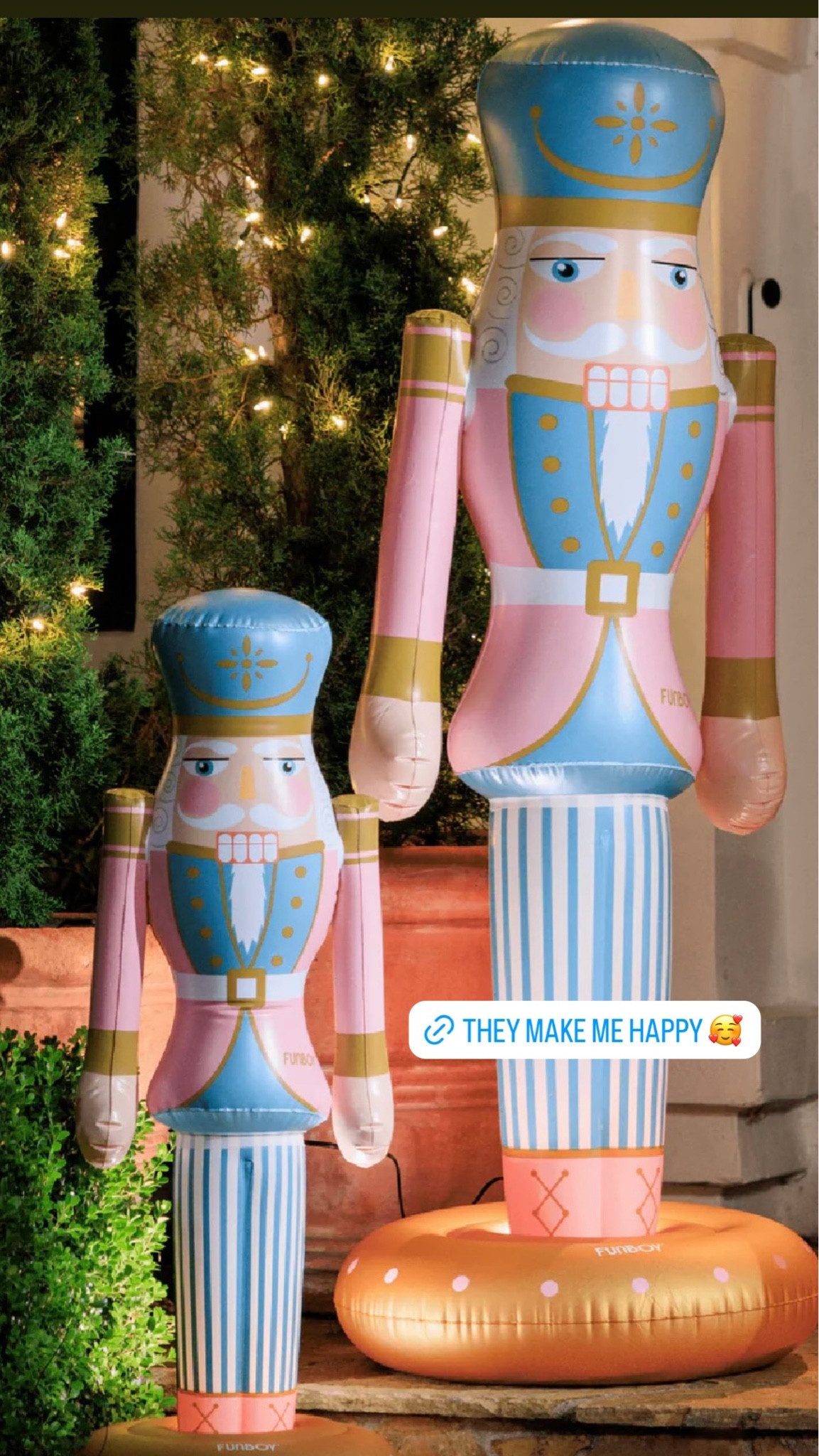 Had to share the cutest inflatable Christmas outdoor decor with y’all!!! SO stinking cute!!! 🎄💗

#LTKSeasonal #LTKHome #LTKHoliday