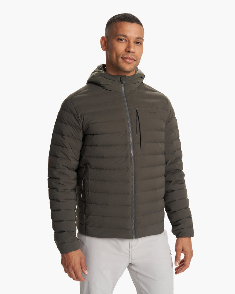 Steadfast Full Zip Hooded Jacket | Vuori Clothing (US & Canada)