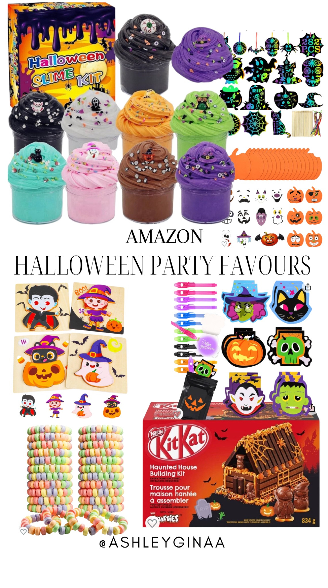 Some fun party favours for your Halloween party or class favours! #halloween #halloweenkids #partyfavours #halloweenparty 

#LTKHalloween #LTKHolidaySale #LTKkids